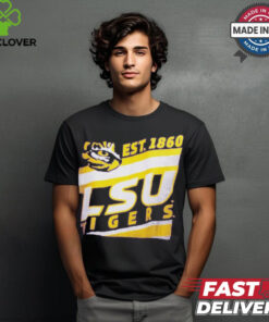 LSU Tigers Fanatics Ideal Faded Big & Tall T Shirt