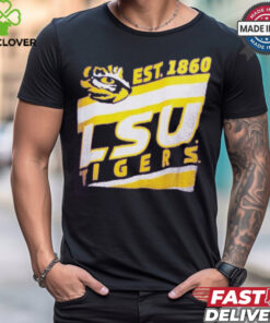 LSU Tigers Fanatics Ideal Faded Big & Tall T Shirt 1 LSU Tigers Fanatics Ideal Faded Big & Tall T Shirt
