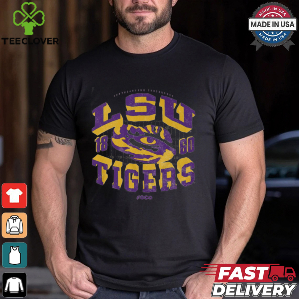 LSU Tigers Field Arched Wordmark T Shirt LSU Tigers Field Arched Wordmark T Shirt