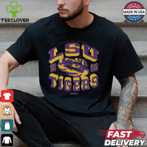 LSU Tigers Field Arched Wordmark T Shirt