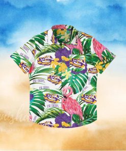 LSU Tigers Flamingo Hawaiian Shirt