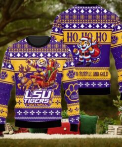 LSU Tigers Football NCAA Ugly Christmas Sweaters