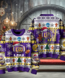 LSU Tigers Football They Not Like Us Christmas Ugly Sweater