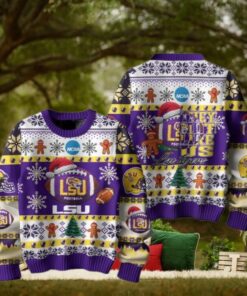 LSU Tigers Football They Not Like Us Christmas Ugly Sweater