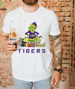 LSU Tigers Grinch and Max dog funny Christmas hoodie, sweater, longsleeve, shirt v-neck, t-shirt