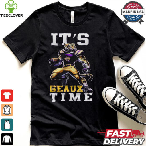 LSU Tigers It Is Geaux Time Mascot Shirt