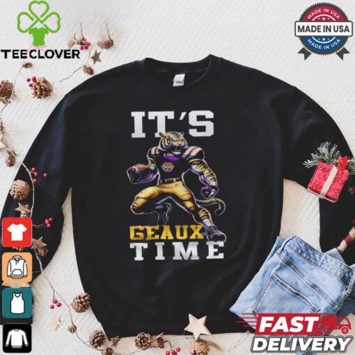 LSU Tigers It Is Geaux Time Mascot Shirt