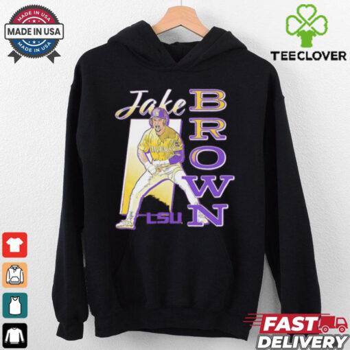 LSU Tigers Jake Brown superstar pose hoodie, sweater, longsleeve, shirt v-neck, t-shirt