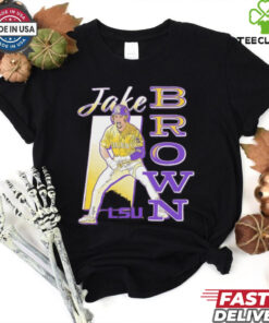 LSU Tigers Jake Brown superstar pose hoodie, sweater, longsleeve, shirt v-neck, t-shirt