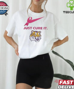 LSU Tigers Just Cure It 2024 T Shirt White