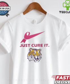 LSU Tigers Just Cure It 2024 T Shirt White