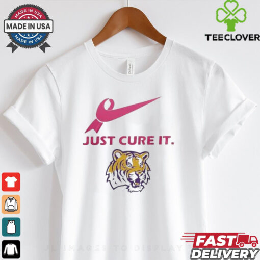 LSU Tigers Just Cure It 2024 T Shirt White