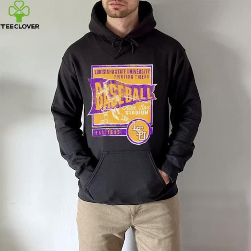 LSU Tigers Louisiana State University Fighting Tigers Baseball Alex Box Stadium retro hoodie, sweater, longsleeve, shirt v-neck, t-shirt