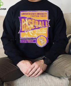 LSU Tigers Louisiana State University Fighting Tigers Baseball Alex Box Stadium retro hoodie, sweater, longsleeve, shirt v-neck, t-shirt