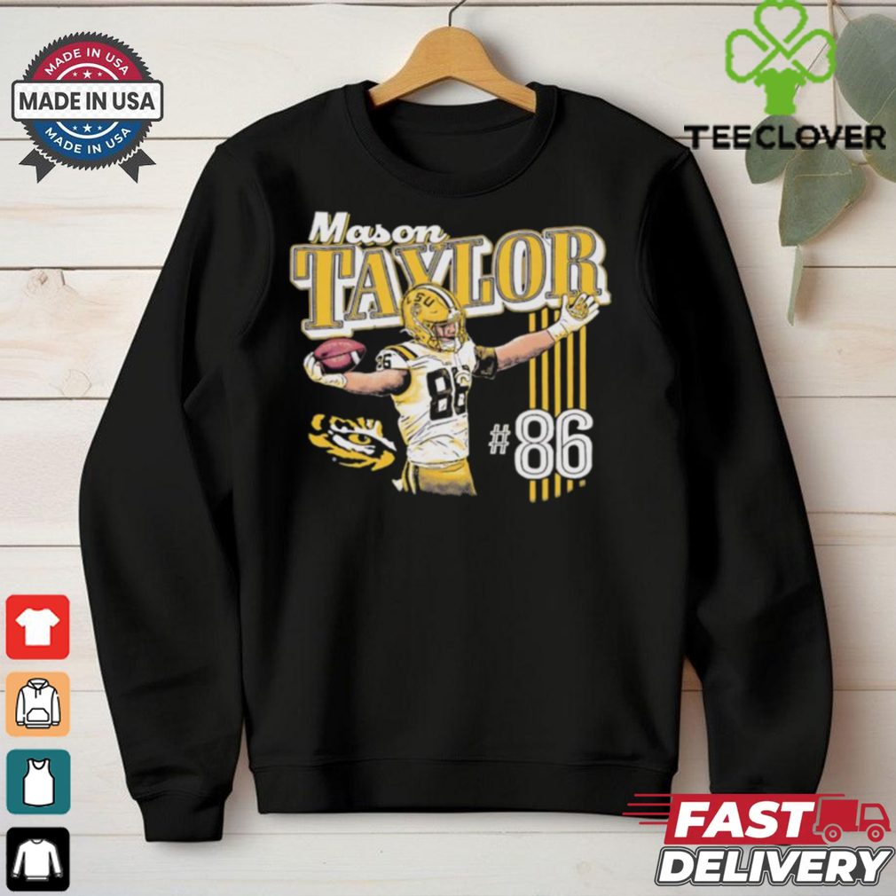 LSU Tigers Mason Taylor No. 86 shirt LSU Tigers Mason Taylor No. 86 shirt