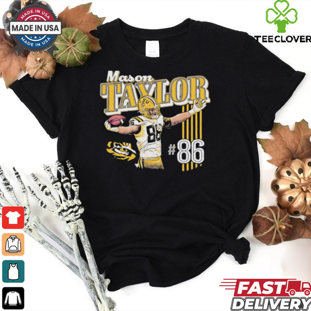 LSU Tigers Mason Taylor No. 86 shirt LSU Tigers Mason Taylor No. 86 shirt