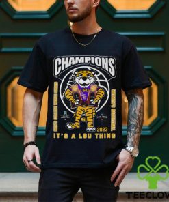 LSU Tigers Mike the Tiger Champions 2023 Men’s Baseball And Women’s Basketball It’s A LSU Thing Shirt 2 LSU Tigers Mike the Tiger Champions 2023 Men’s Baseball And Women’s Basketball It’s A LSU Thing Shirt