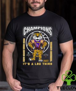 LSU Tigers Mike the Tiger Champions 2023 Men’s Baseball And Women’s Basketball It’s A LSU Thing Shirt 3 LSU Tigers Mike the Tiger Champions 2023 Men’s Baseball And Women’s Basketball It’s A LSU Thing Shirt