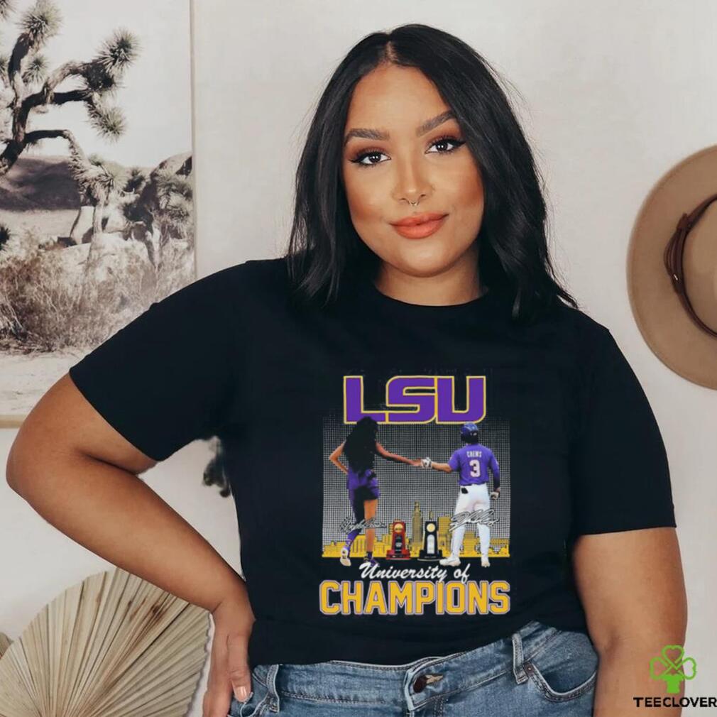 LSU Tigers NCAA Baseball National 2023 Champions Crews And Reese Signatures Shirt LSU Tigers NCAA Baseball National 2023 Champions Crews And Reese Signatures Shirt