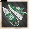 Louisville Cardinals NCAA Logo St. Patrick’s Day Shamrock Custom Name Clunky Max Soul Shoes Sneakers For Mens Womens