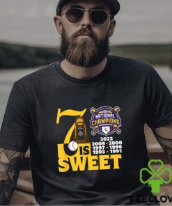 LSU Tigers National Champs 2023 Baseball 7 Time T Shirt