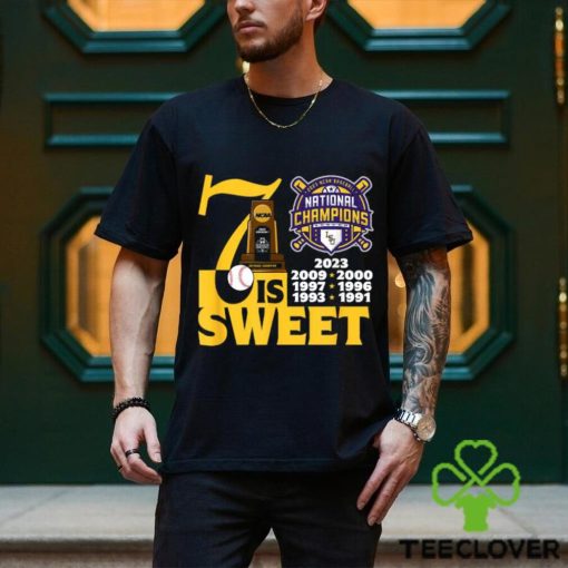 LSU Tigers National Champs 2023 Baseball 7 Time T Shirt