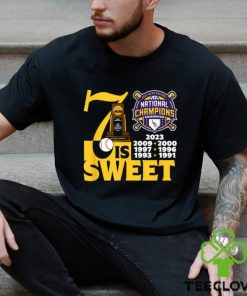 LSU Tigers National Champs 2023 Baseball 7 Time T Shirt