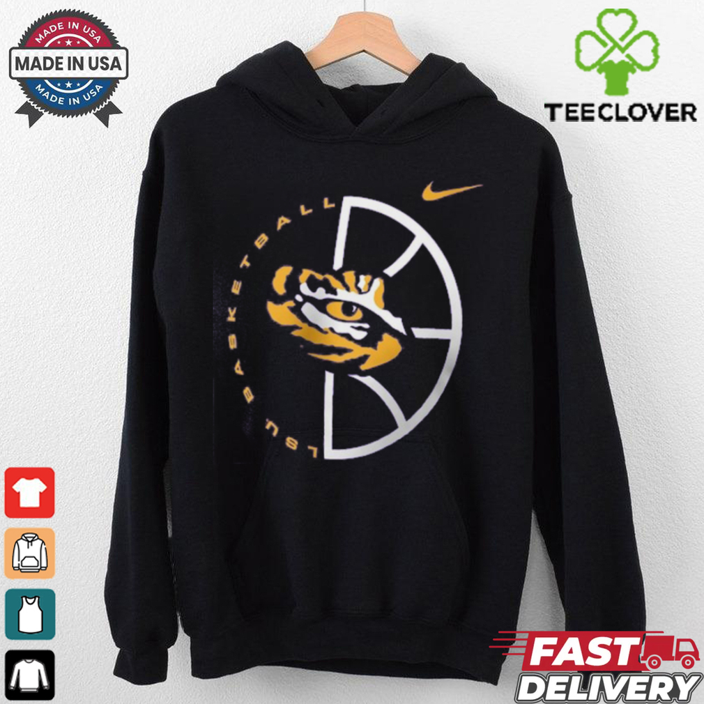 LSU Tigers Nike Recycled Legend Basketball Icon T Shirt LSU Tigers Nike Recycled Legend Basketball Icon T Shirt