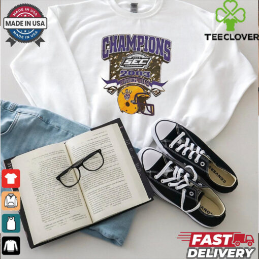 LSU Tigers SEC Champions 2003 Fighting Tiger shirt for Fans