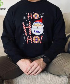 LSU Tigers Santa Claus ho ho ho shirt 3 LSU Tigers Santa Claus ho ho ho shirt