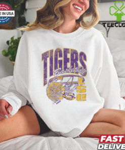 LSU Tigers Script Swish T Shirt