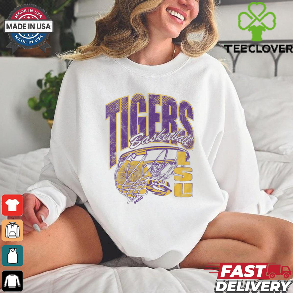 LSU Tigers Script Swish T Shirt LSU Tigers Script Swish T Shirt