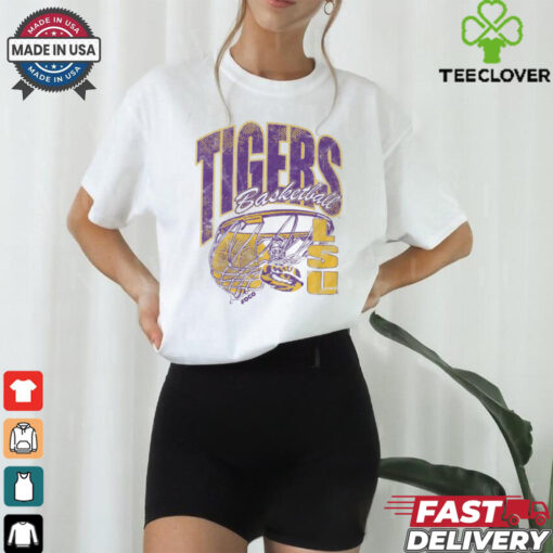 LSU Tigers Script Swish T Shirt