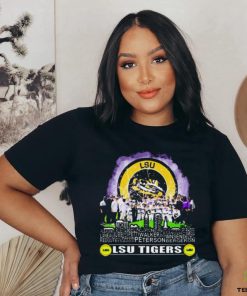 LSU Tigers Softball Team Skyline Players Name Shirt