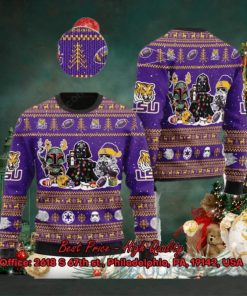 LSU Tigers Star Wars Ugly Christmas Sweater