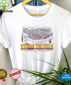 LSU Tigers Storm The Field Victory Over Alabama 2022 shirt