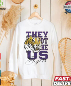 LSU Tigers They Not Like Us T Shirt 1 LSU Tigers They Not Like Us T Shirt