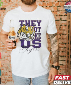 LSU Tigers They Not Like Us T Shirt 2 LSU Tigers They Not Like Us T Shirt