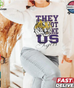 LSU Tigers They Not Like Us T Shirt 3 LSU Tigers They Not Like Us T Shirt