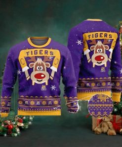 LSU Tigers Ugly Christmas Sweater Irresistible LSU Gift Set