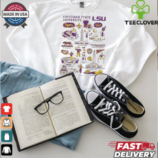 LSU Tigers Vive La Fete Infant Impressions artwork shirt