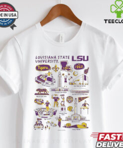LSU Tigers Vive La Fete Infant Impressions artwork shirt