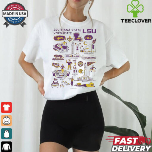 LSU Tigers Vive La Fete Infant Impressions artwork shirt