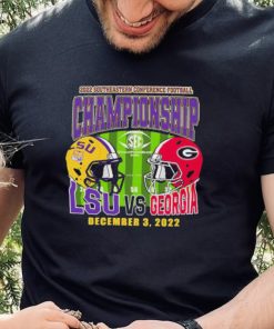 LSU Tigers Vs Georgia Bulldogs 2022 Southeastern Conference Football Championship 2022 Shirt