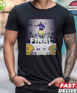 LSU Tigers Win 34 17 UCLA Football 2024 Game Day Final Score Shirt