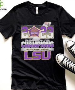 LSU Tigers Women’s 2023 NCAA Division I Women’s Basketball National Champions Matchup shirt