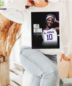 LSU Tigers Women’s NCAA Tournament Angel Reese Record 34 Double Doubles in a single season poster shirt