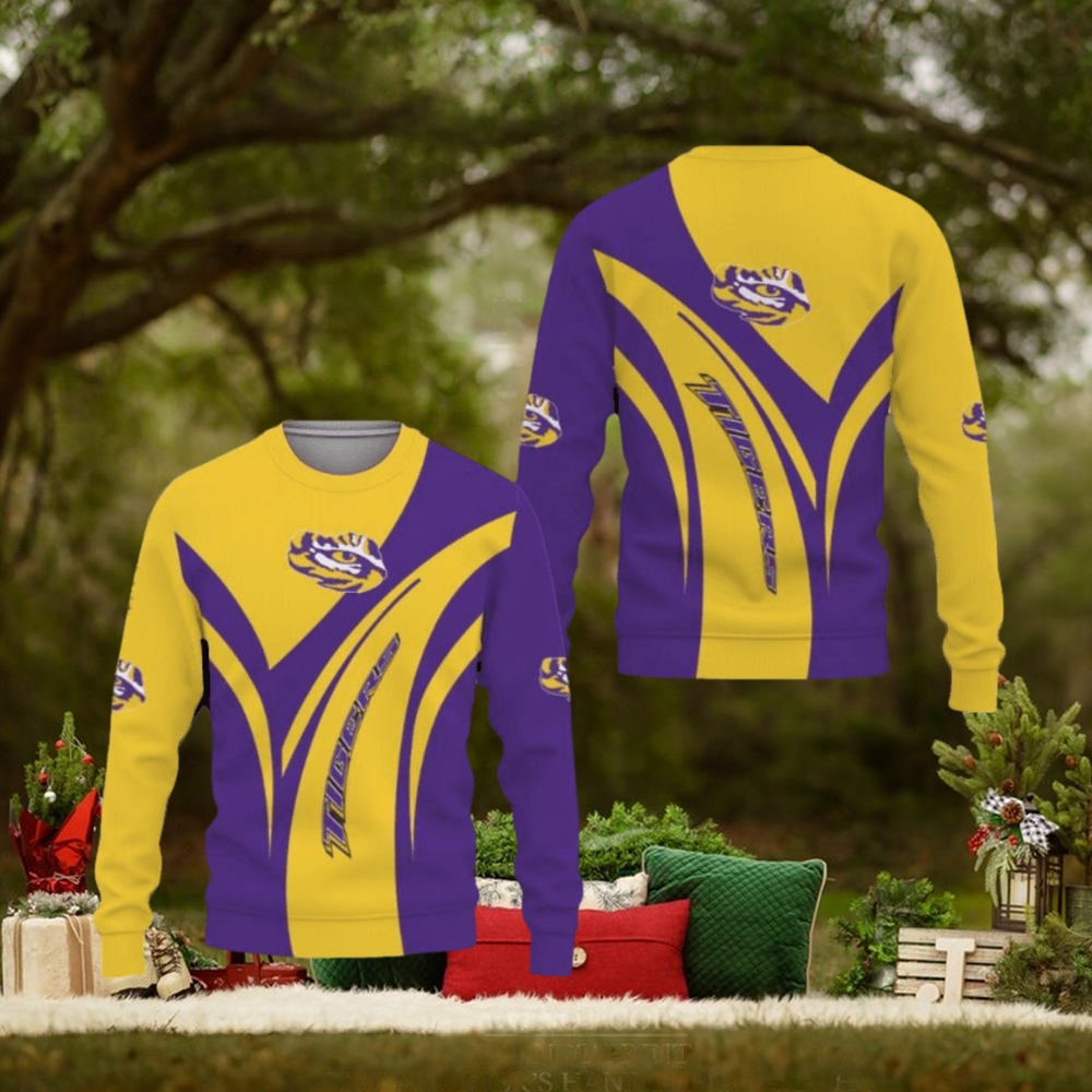 LSU Tigers merican Football Champion Day Ugly Christmas Sweater Men And Women Gift For Fans Holidays LSU Tigers merican Football Champion Day Ugly Christmas Sweater Men And Women Gift For Fans Holidays