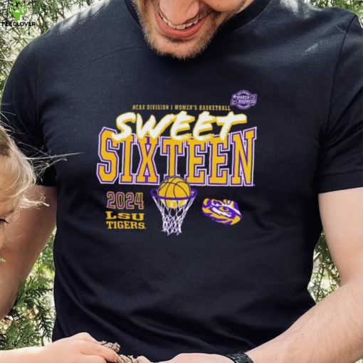LSU Tigers sweet sixteen NCAA division I women’s basketball March Madness 2024 shirt