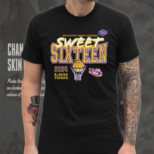 LSU Tigers sweet sixteen NCAA division I women’s basketball March Madness 2024 shirt